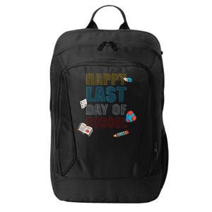 Happy Last Day Of School Supplies City Backpack