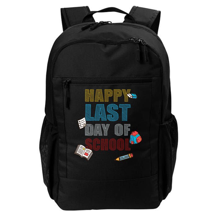 Happy Last Day Of School Supplies Daily Commute Backpack