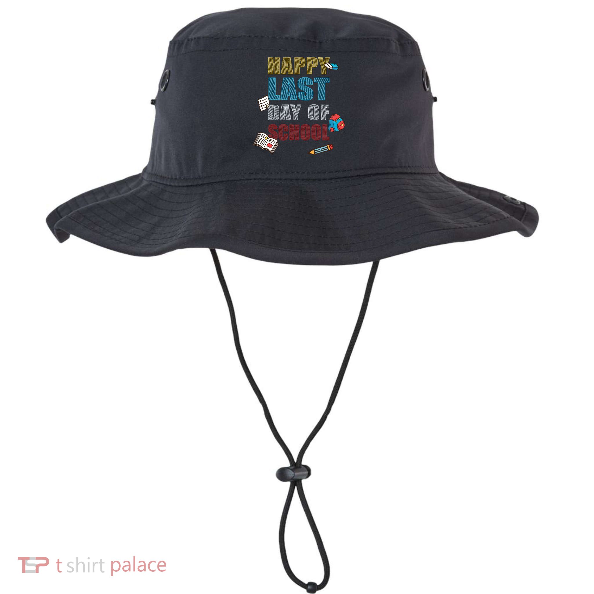 Happy Last Day Of School Supplies Bucket Hat
