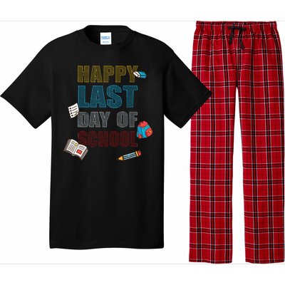 Happy Last Day Of School Supplies Pajama Set