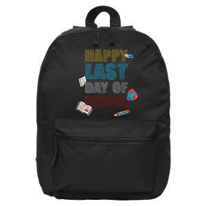 Happy Last Day Of School Supplies 16 in Basic Backpack