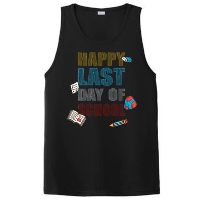 Happy Last Day Of School Supplies PosiCharge Competitor Tank