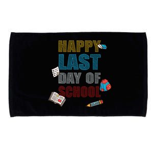 Happy Last Day Of School Supplies Microfiber Hand Towel