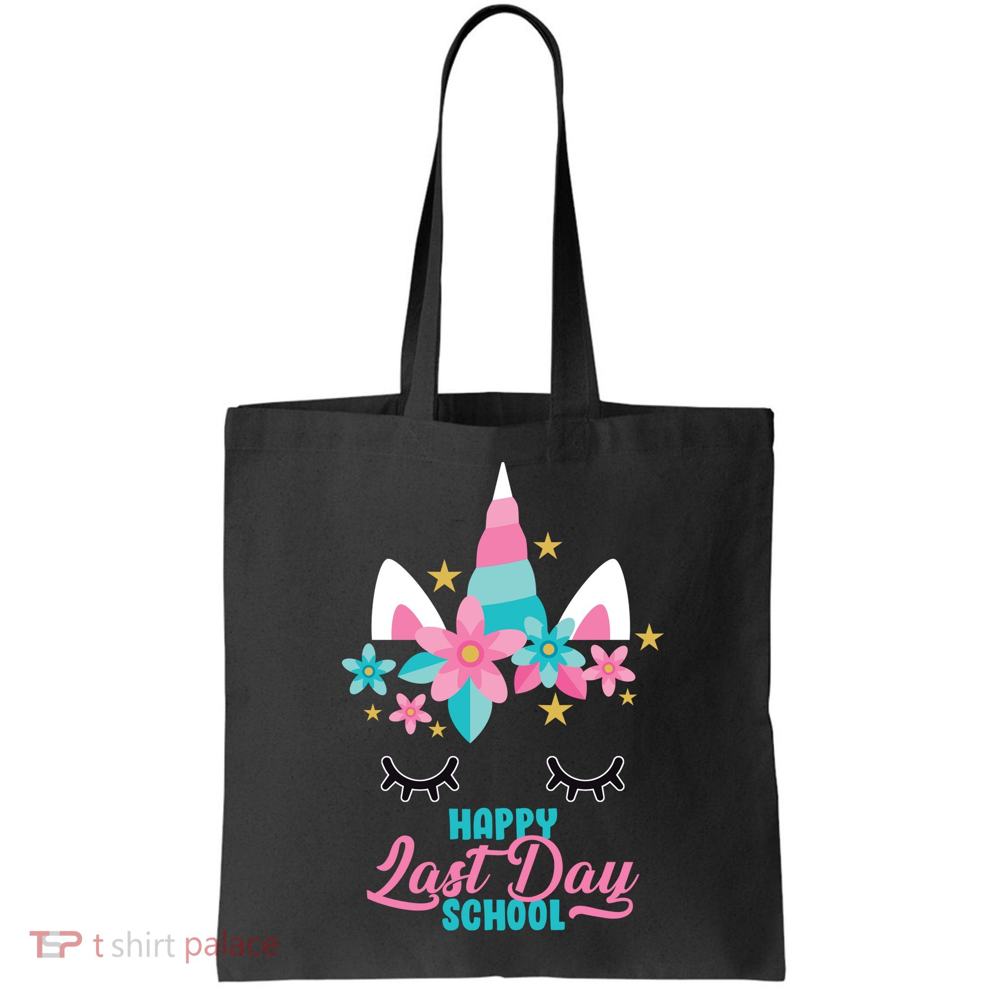 Happy Last Day Of School Unicorn Face Bag