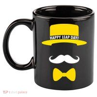 Happy Leap Day 11oz C Handle Ceramic Mug