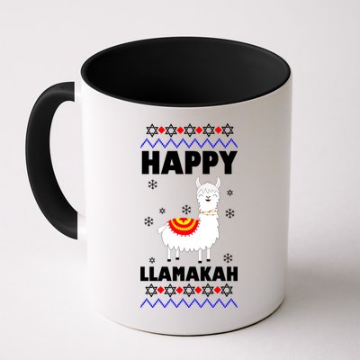 Happy Llamakah Llama Hanukkah Mug