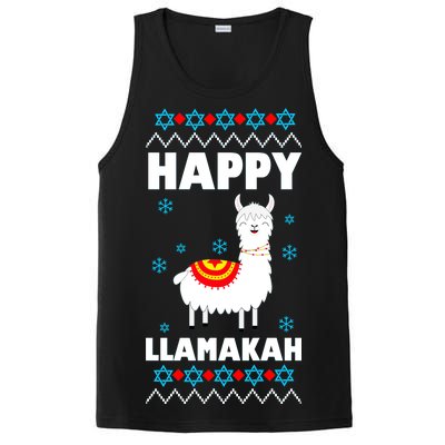 Happy Llamakah Llama Hanukkah PosiCharge Competitor Tank