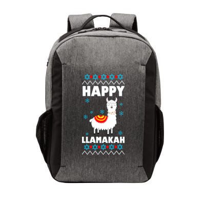 Happy Llamakah Llama Hanukkah Vector Backpack