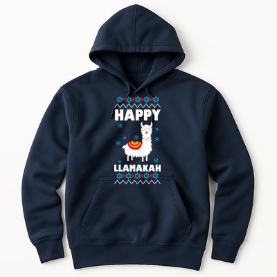 Happy Llamakah Llama Hanukkah Hoodie