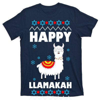 Happy Llamakah Llama Hanukkah T-Shirt