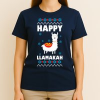 Happy Llamakah Llama Hanukkah T-Shirt