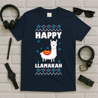 Happy Llamakah Llama Hanukkah T-Shirt