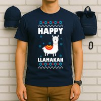 Happy Llamakah Llama Hanukkah T-Shirt
