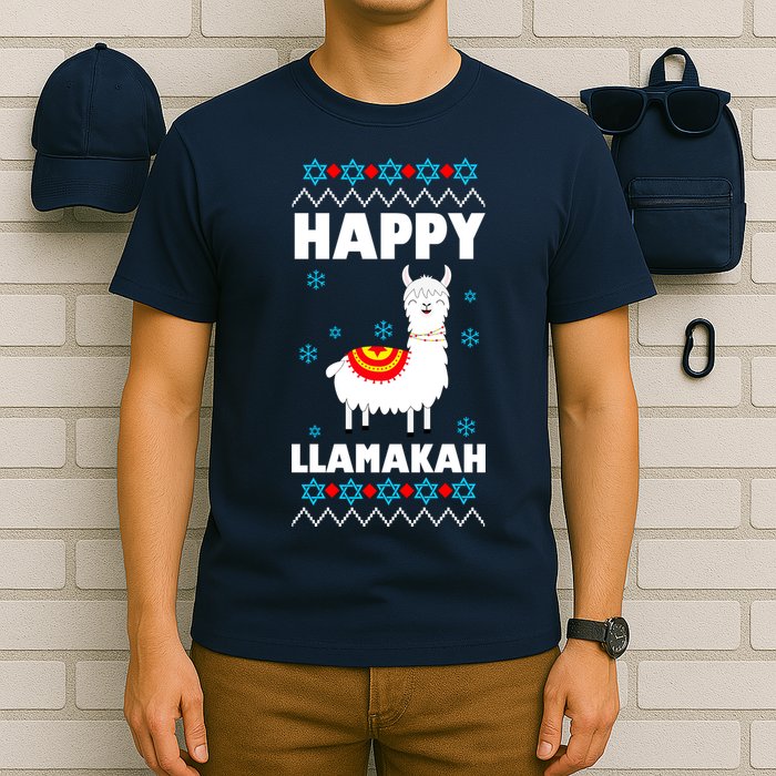 Happy Llamakah Llama Hanukkah T-Shirt