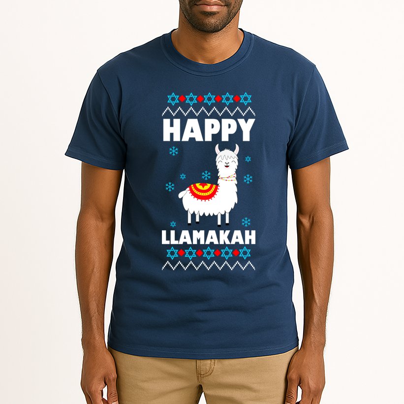 Happy Llamakah Llama Hanukkah Tall T-Shirt