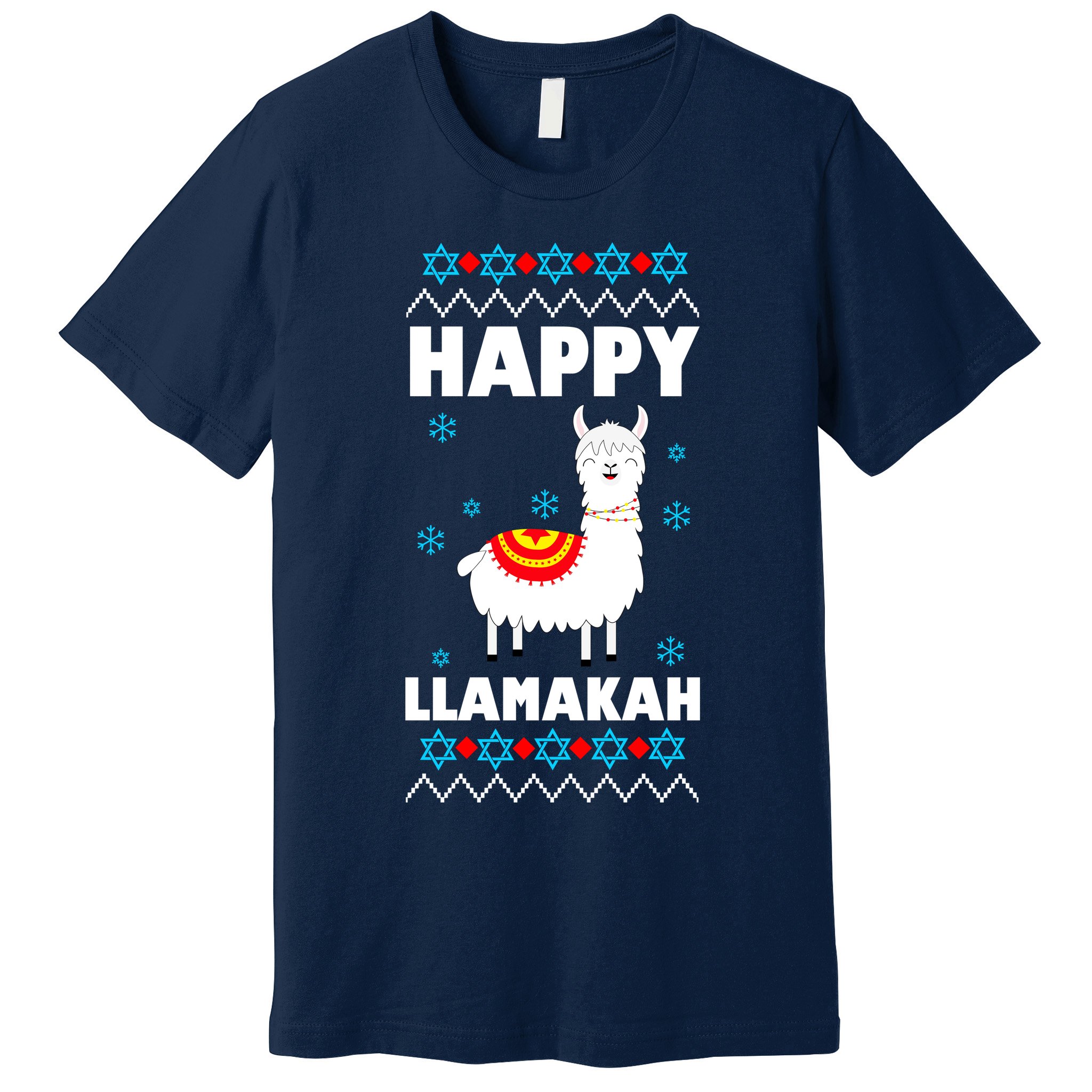 Happy Llamakah Llama Hanukkah Premium T-Shirt