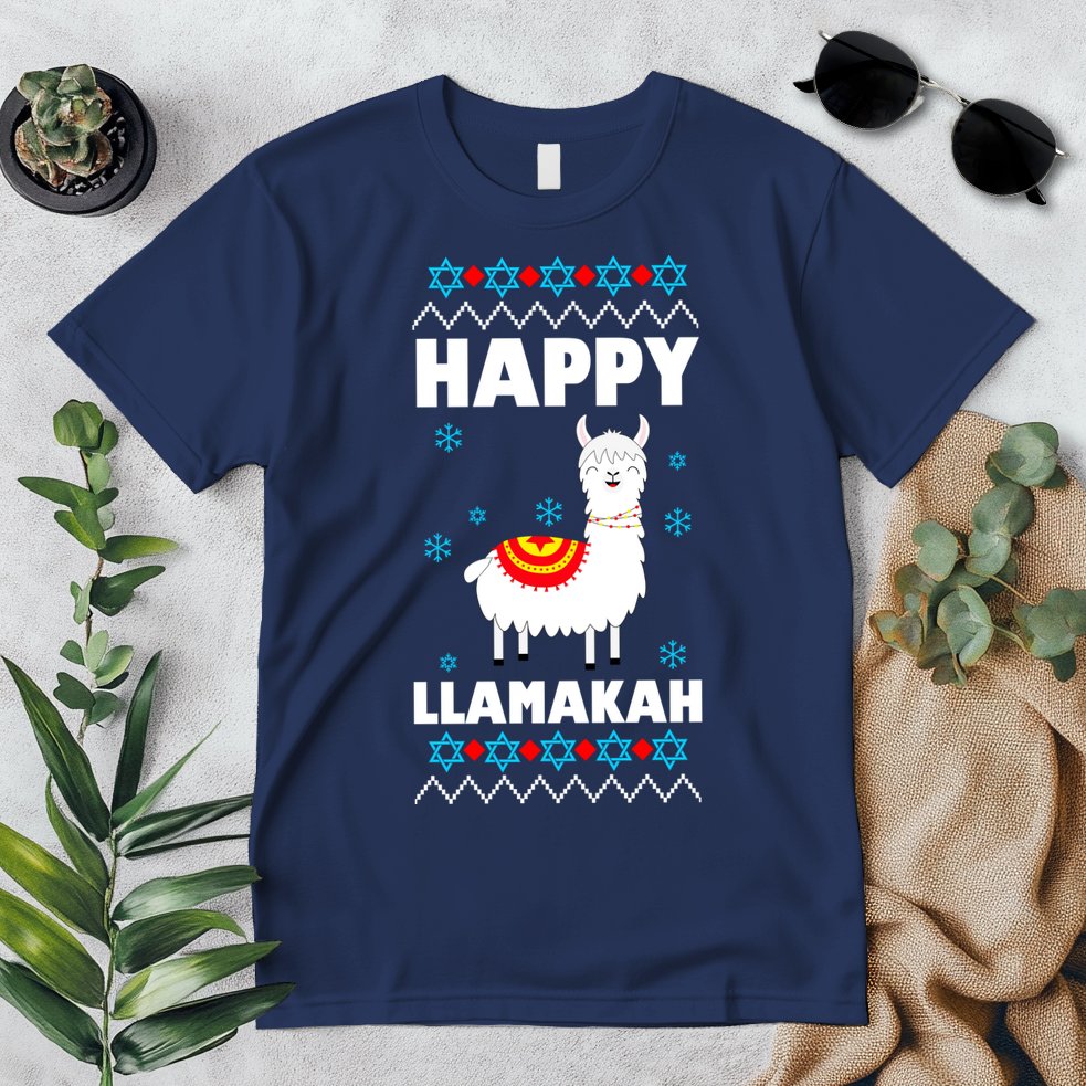 Happy Llamakah Llama Hanukkah Premium T-Shirt