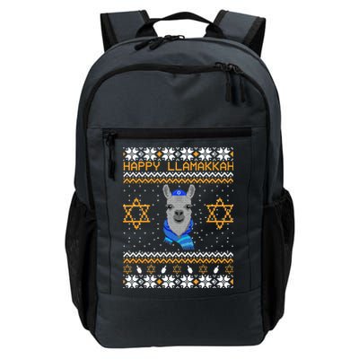 Happy Llamakah Ugly Hanukkah Daily Commute Backpack