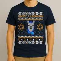 Happy Llamakah Ugly Hanukkah T-Shirt