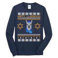 Happy Llamakah Ugly Hanukkah Tall Long Sleeve T-Shirt