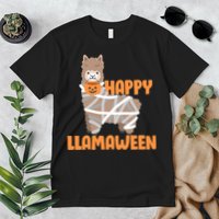 Happy Llamaween Llama Halloween Premium T-Shirt