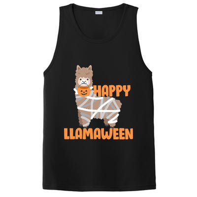 Happy Llamaween Llama Halloween PosiCharge Competitor Tank