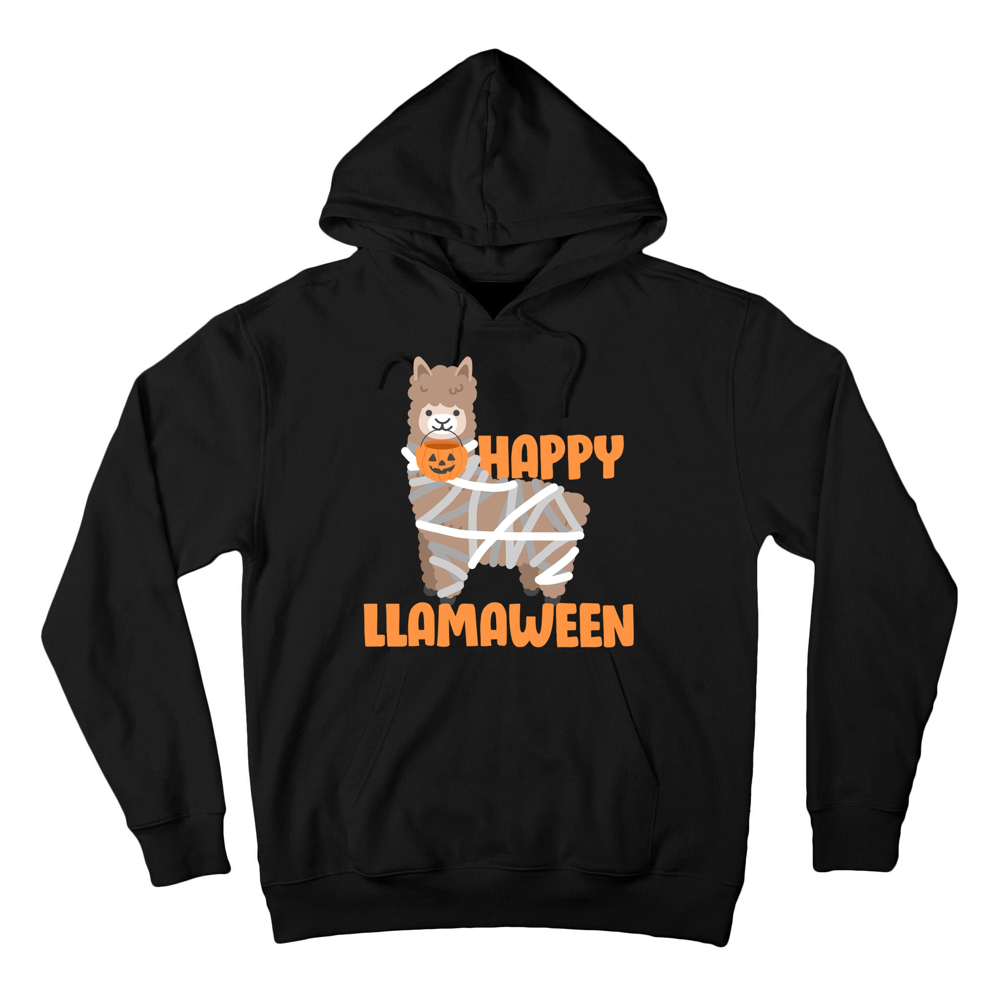Happy Llamaween Llama Halloween Tall Hoodie