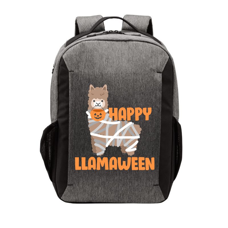 Happy Llamaween Llama Halloween Vector Backpack