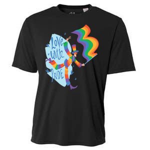 Happy Love With Pride Cooling Performance Crew T-Shirt