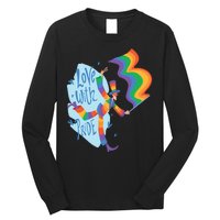 Happy Love With Pride Long Sleeve Shirt