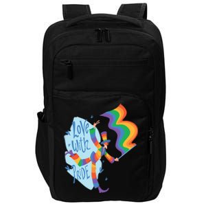 Happy Love With Pride Impact Tech Backpack