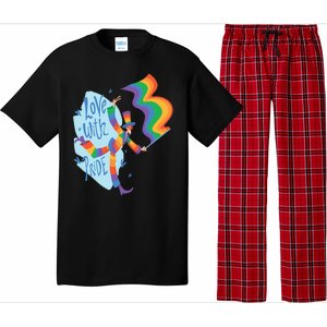 Happy Love With Pride Pajama Set