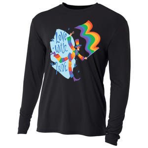 Happy Love With Pride Cooling Performance Long Sleeve Crew