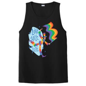 Happy Love With Pride PosiCharge Competitor Tank