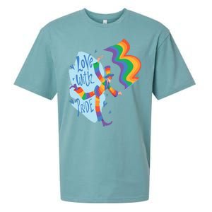 Happy Love With Pride Sueded Cloud Jersey T-Shirt