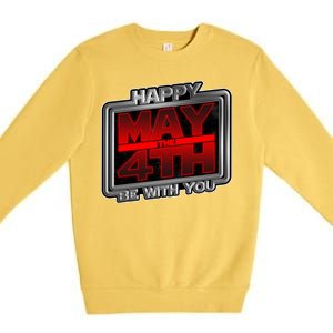 Happy May the 4th Be With You Premium Crewneck Sweatshirt