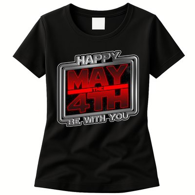 Happy May the 4th Be With You Womens T-Shirt