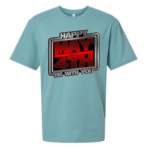 Happy May the 4th Be With You Sueded Cloud Jersey T-Shirt