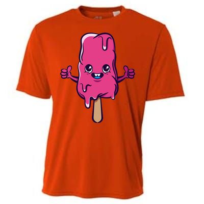 Happy Melting Popsicle Cooling Performance Crew T-Shirt