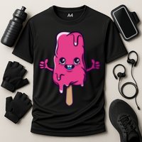 Happy Melting Popsicle Cooling Performance Crew T-Shirt