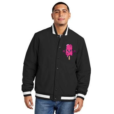 Happy Melting Popsicle Insulated Varsity Jacket