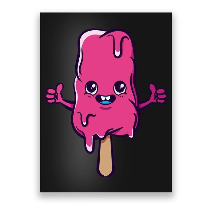 Happy Melting Popsicle Poster