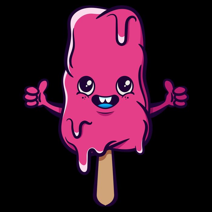 Happy Melting Popsicle Poster