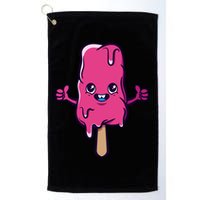 Happy Melting Popsicle Golf Towel