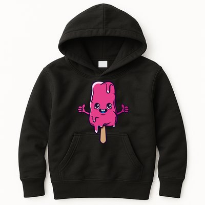 Happy Melting Popsicle Kids Hoodie