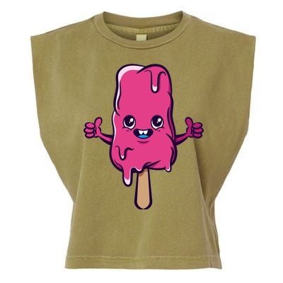 Happy Melting Popsicle Garment-Dyed Women's Muscle Tee