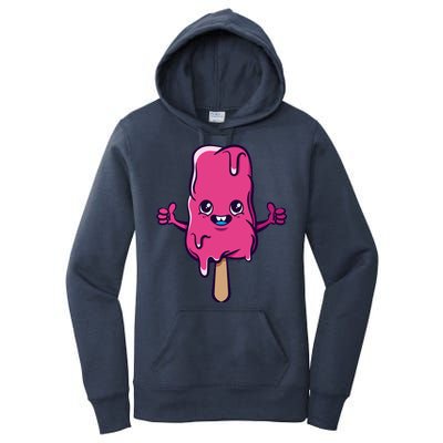 Happy Melting Popsicle Women's Pullover Hoodie