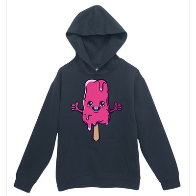 Happy Melting Popsicle Urban Pullover Hoodie