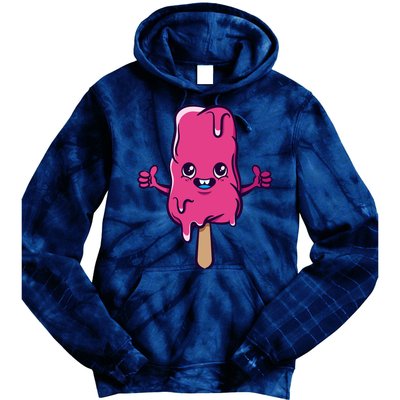 Happy Melting Popsicle Tie Dye Hoodie