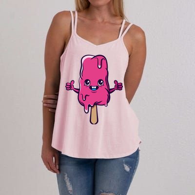 Happy Melting Popsicle Women's Strappy Tank